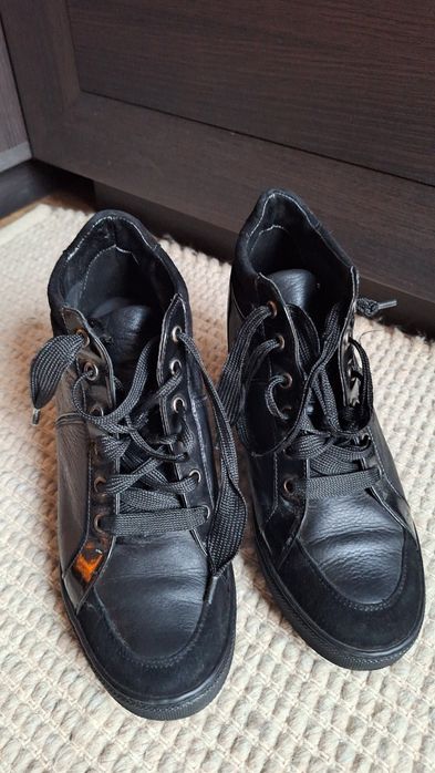 Botki ryłko 38 skóra naturalna