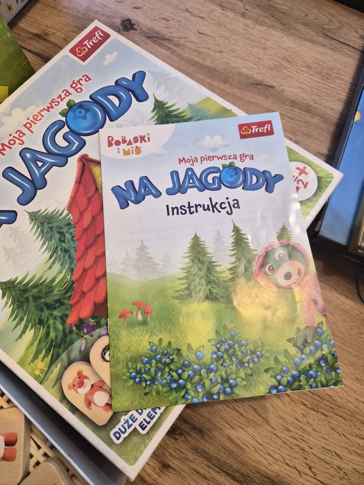 Gra planszowa Na Jagody - Trefliki Bobaski i Miś