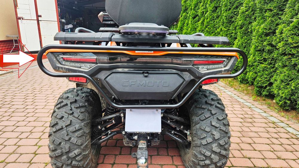 Quad CF Moto 520 i 850 CForce 450 i 1000 szyba bumper owiewka