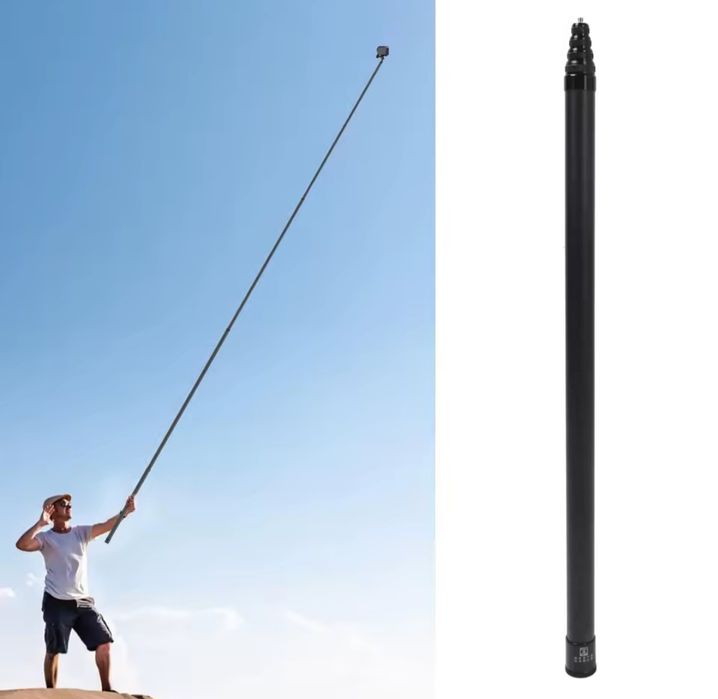 Selfiestick niewidzialny do Insta360 x5 x4 x3 DJI Osmo GoPro 3 metry