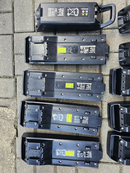 Bateria Bosch Powerpack 500 lub 400 bidon lub bagażnik po testach