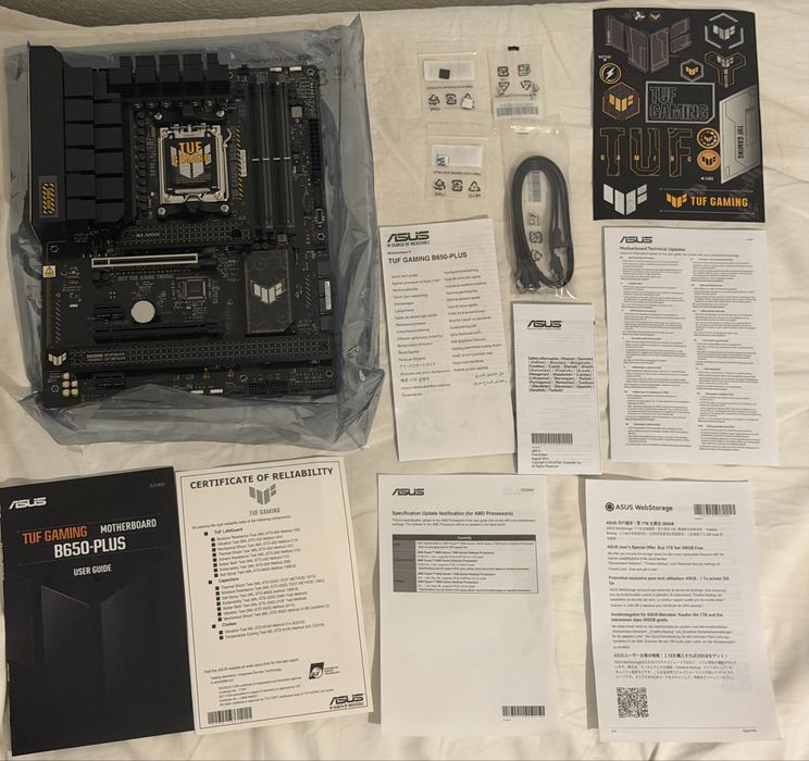 Материнська плата ASUS TUF GAMING B650-E WIFI (sAM5, AMD B650, PCI-Ex16)
