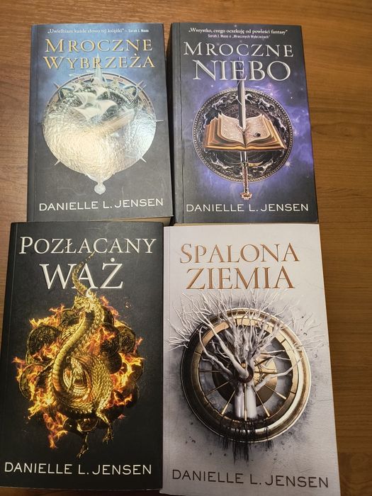 Sprzedam serię książek Mroczne Wybrzeża D. L. Jensen