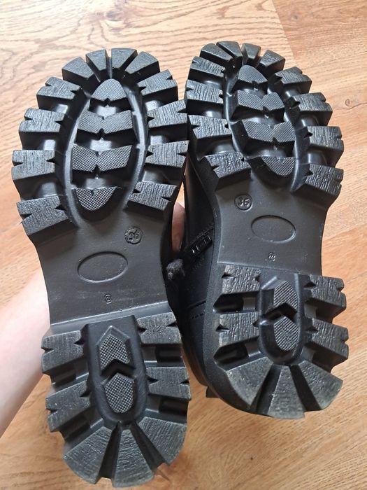 Czarne botki Lumberjack