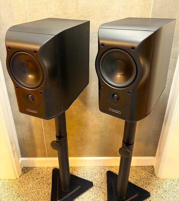 Colunas monitoras MISSION gold M53 100 W c/ novas passivas