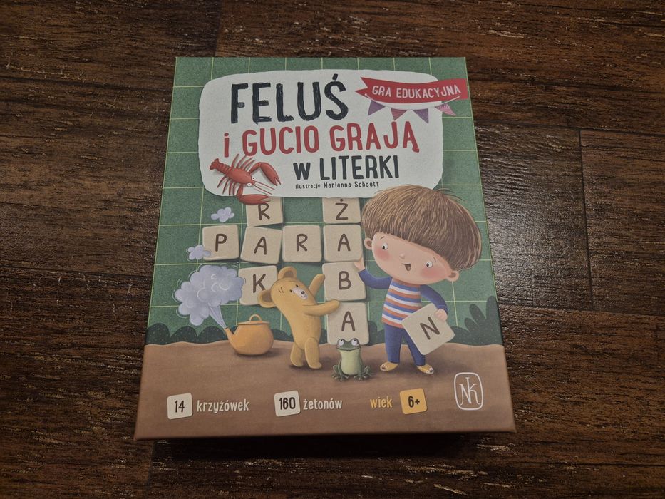 Feluś i Gucio grają w literki