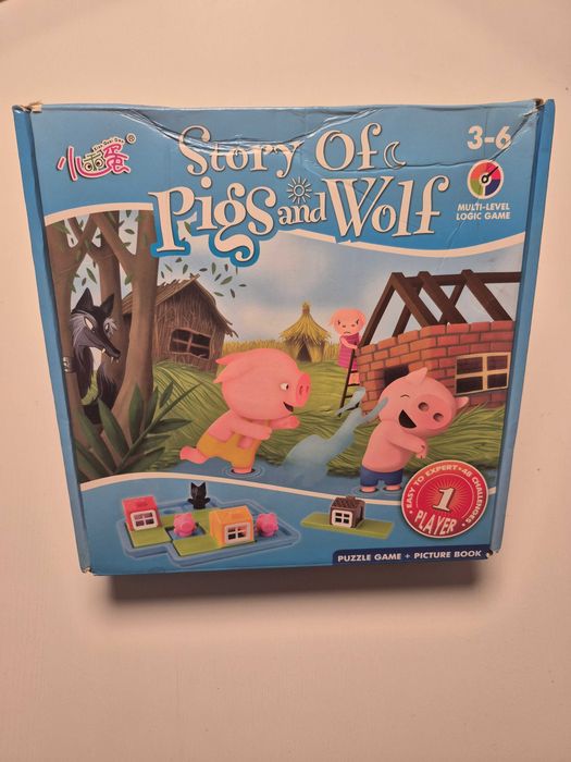 Gra logiczna 3  małe świnki