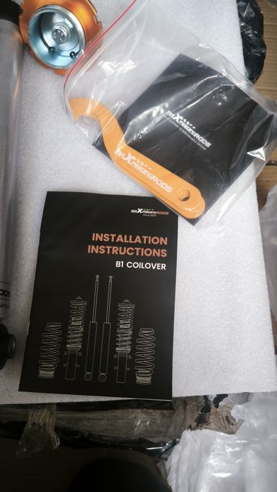 Kit Suspensão Coilovers MaXpeedingRods BMW E46 (1998–2005) – NOVOS