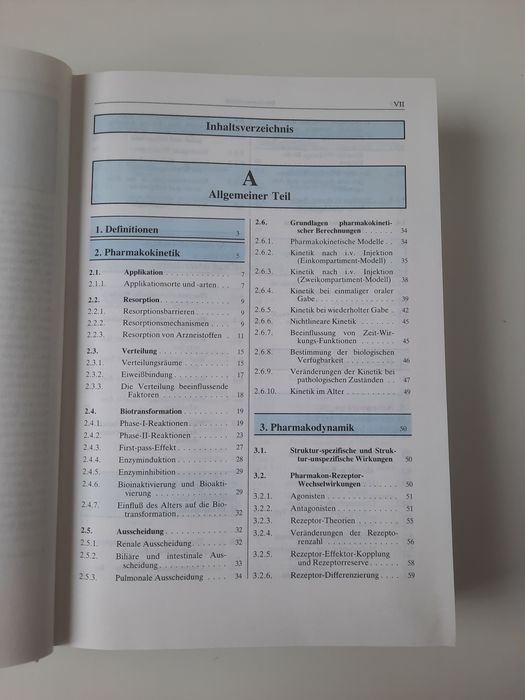 Arzneimittelwirkungen. Lehrbuch der Pharmakologie  Mutschler