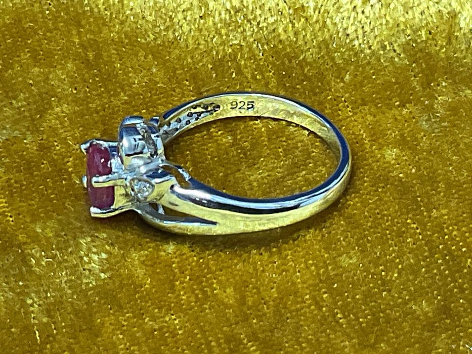 Anel senhora prata 925 tam,12 m