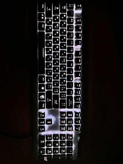 Клавиатура механика MSI GK50 LOW PROFILE, 100%, RGB