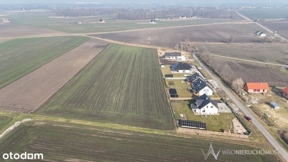 3400 m2 * Wierzbice, gm. Kobierzyce * WP prąd