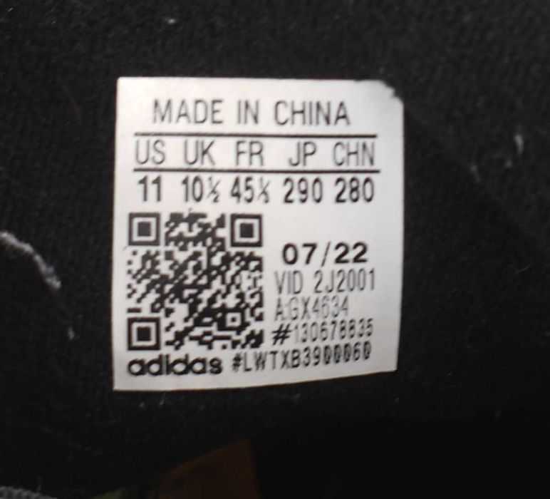 Używane Sneakersy adidas adi2000 GX4634 rozmiar 45 1/3