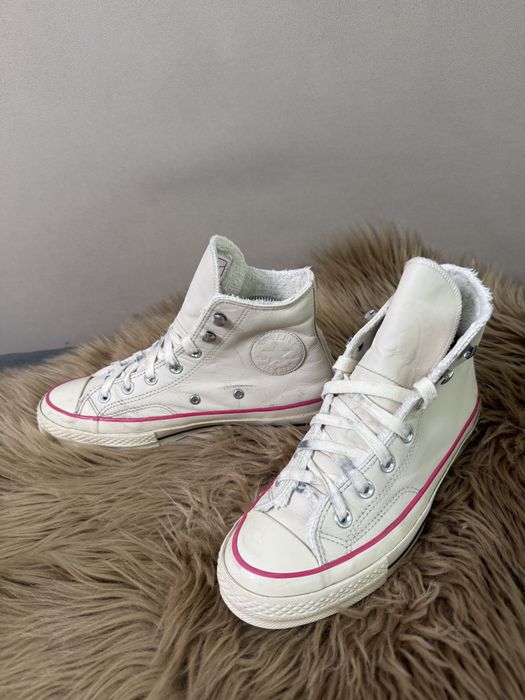 Skórzane trampki Converse