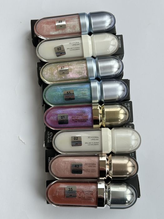 Блиск для губ Kiko Milano 3D.Блеск для губ.Милано.02.03.04.05.35.43.46