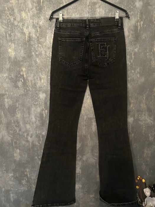 Spodnie jeans Elisabetta Franchi z brelokiem r.30