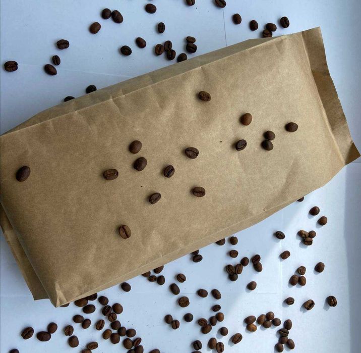 Кавові зерна за СУПЕР ЦІНОЮ-Бразилія САНТОС! Кофе в зернах опт,розница