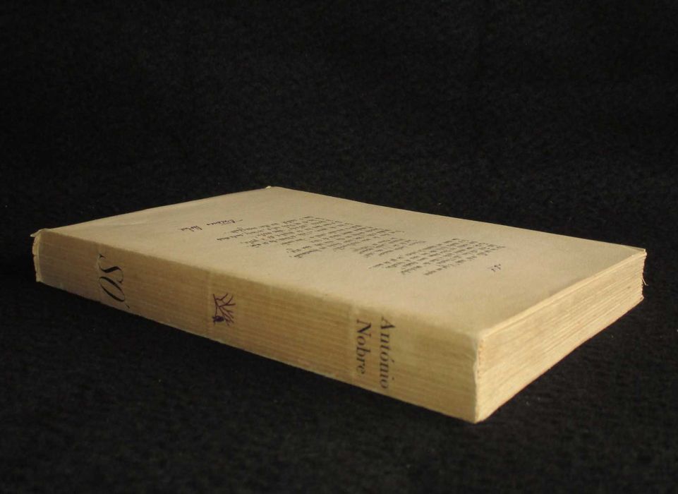 Livro Só António Nobre Livraria Tavares Martins 1955