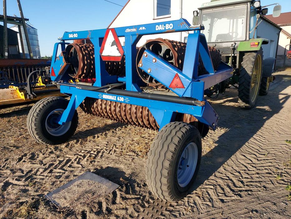 Wały posiewne Dalbo Minimax 6m hydrauliczne nowy typ pierścienie 50cm