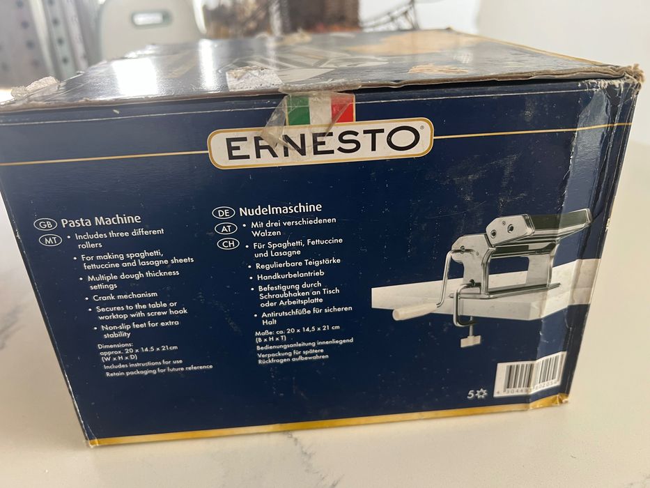 Máquina de fazer massa fresca 3 en 1