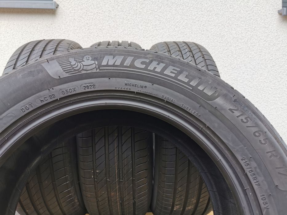 Opony Michelin Primacy 4  215/65/17 letnie 2022 NOWE