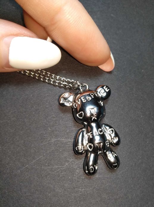 Naszyjnik Srebrny Miś – Teddy Bear.