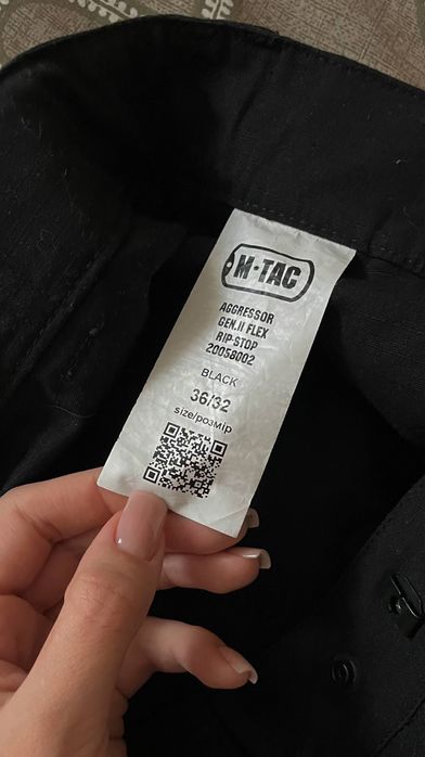 Штани M-Tac Aggressor чорні