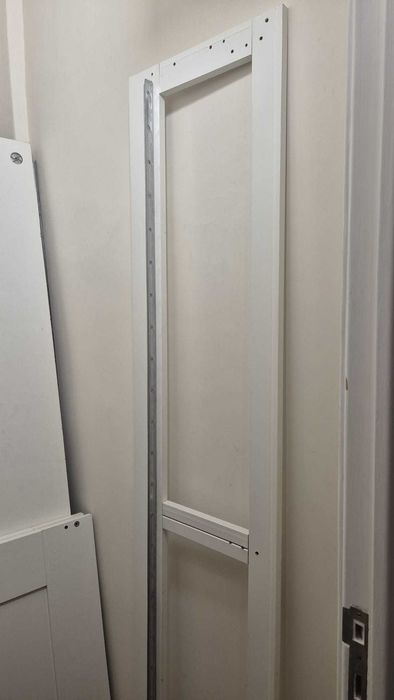 Cama indiv/dupla c/2 gav, branco, 80x200 cm