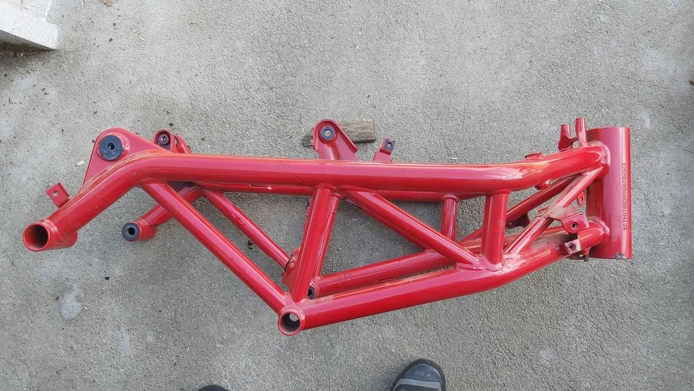 Rama Ducati 2015r Hypermotard 821 dokumenty niemiecki ksiazki