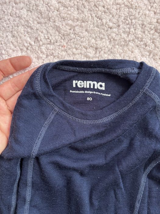 Дитячий вовняний лонгслів кофта Reima Taitaa, р. 80-86