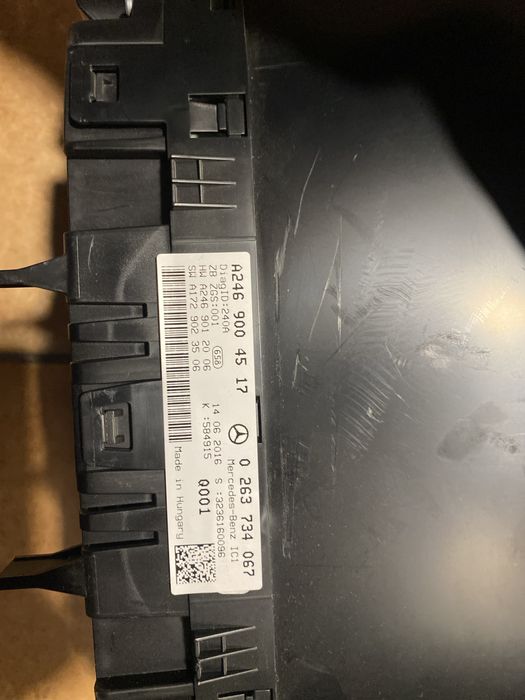 Licznik mercedes W246