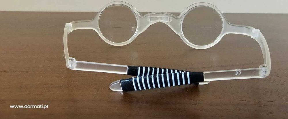 ÓCULOS DE LEITURA PRÉ-GRADUADOS DOBRÁVEIS