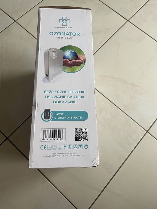Ozonator model s 500 oczyszczacz