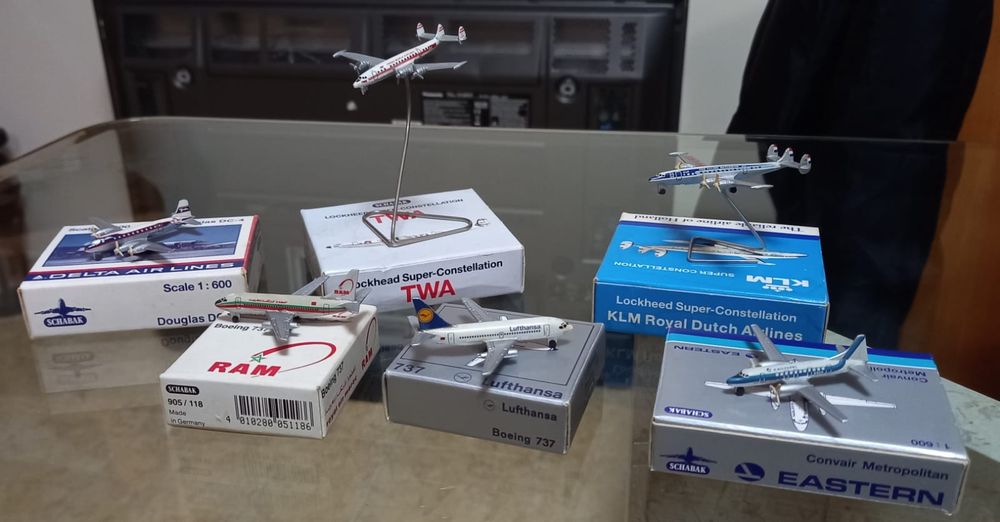 Aviões de companhias comerciais Schabak