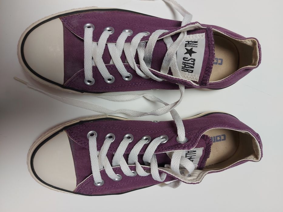 CONVERSE bordowe rozm. 39