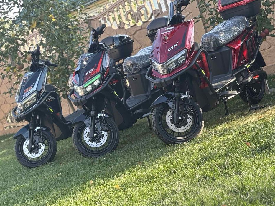 Електроскутер Corso Widget 2500W 72V/32Ah ЛІТІЙ-ЗАЛІЗО-ФОСФАТНА  БАТАР