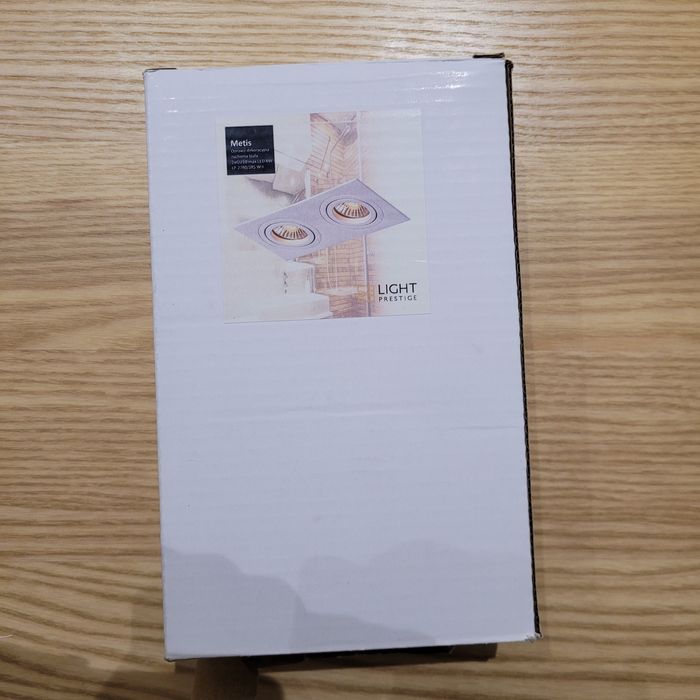 Lampa podtynkowa halogen  Metis 2xGU10 oczko