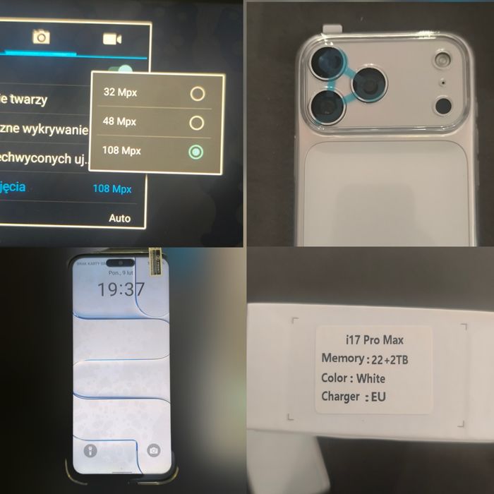 Smartfon i17 pro max