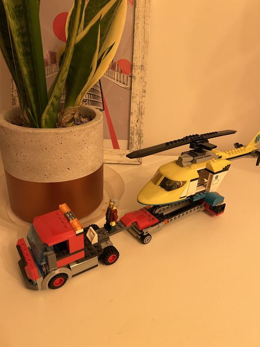 Lego City laweta helikoptera nr 60343