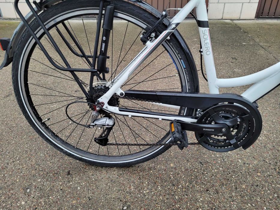 Rower Pegasus Solero SL  White  Nexus  Suntour  rozm. 50  IDEALNY