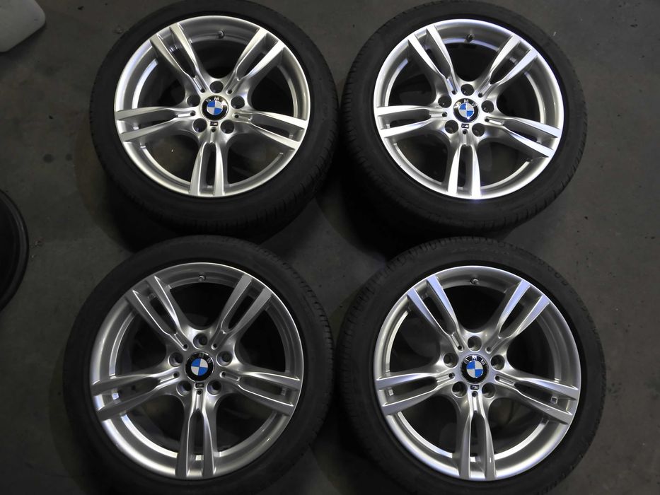 4x Alufelgi 18 5x120 BMW ET34 i 47 8J i 8,5j M-pakiet Super stan