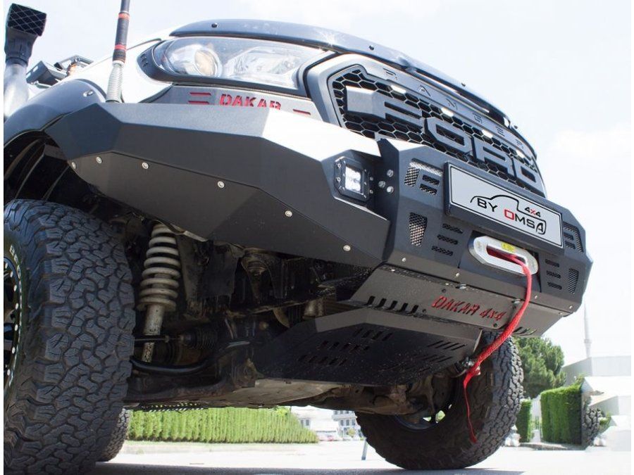 Ford Ranger 2011-2022 рр. Передній бампер з захистом картера Dakar (2011-2015)