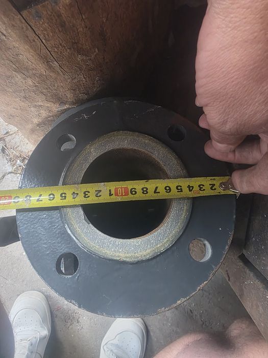 Zawór trójdrogowy kołnierzowy DN80 PN6 żeliwny do C.O. / instalacji