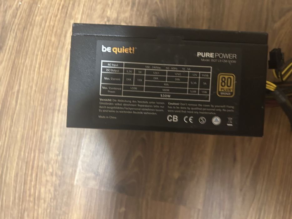 Блок живлення Be quiet 530w