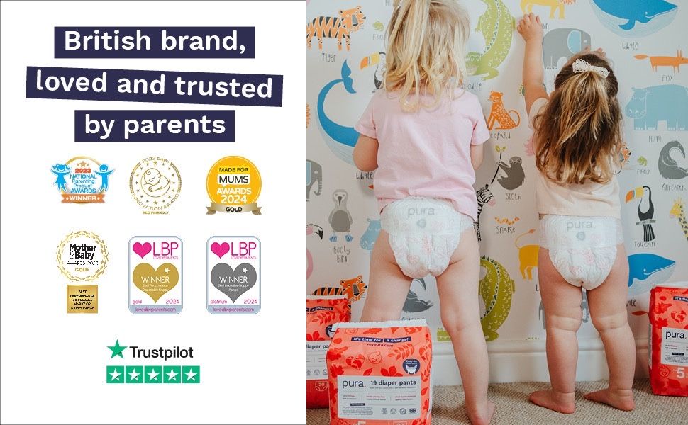 Екологічні підгузки-трусики Pura розмір 8 15 шт 250 грн