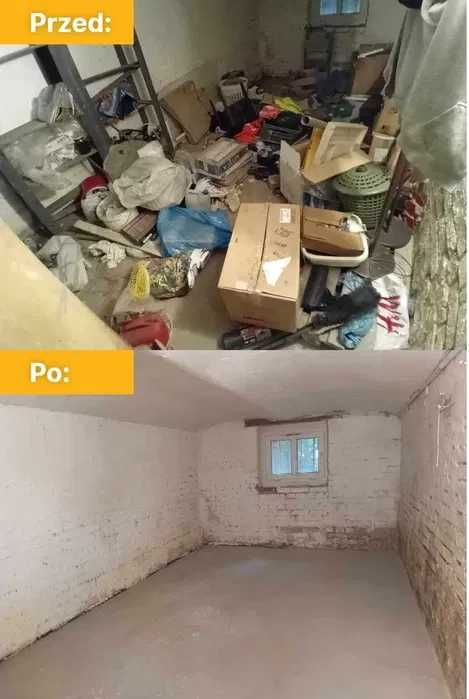 Opróżnianie mieszkań, wywóz rzeczy, przeprowadzki, sprzątanie mieszkań