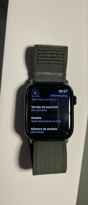 Apple Watch Series 8 (45mm) | C/ Fatura e Extras