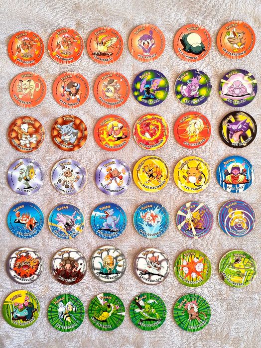 Bundle + 200 Tazos Pokémon