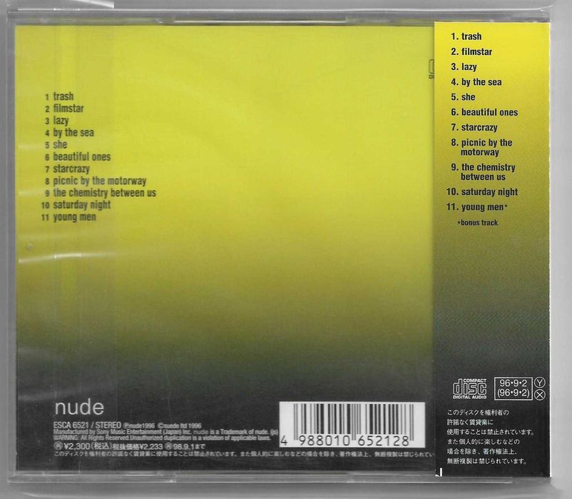 Płyta CD - Suede - Coming Up - CD OBI JAPAN