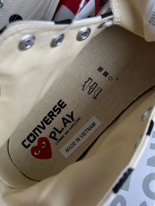 Женские кеды Converse x Comme Des Garcons